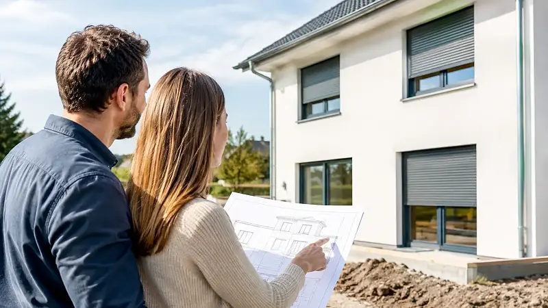 Rollladen für Neubau planen: 7 Punkte vor Baubeginn