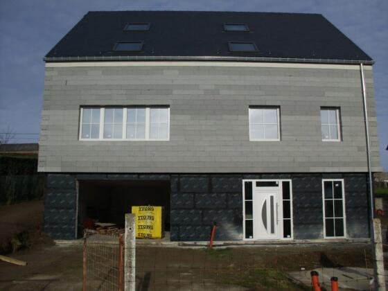 Passivhaus in Belgien: Fenster und Türen