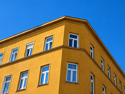 Wohngebäude in Wien 1040, Österreich