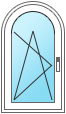 Rundbogenfenster DKL