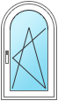 Rundbogenfenster DKR